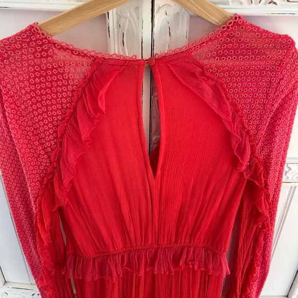 Pink long sleeve jumpsuit - Picture 8 of 10